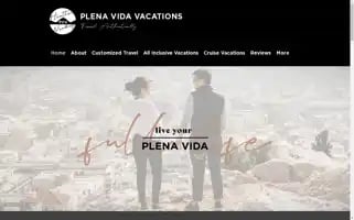 Plenavidavacations.com Screenshot 2024-04-14 23:30:10