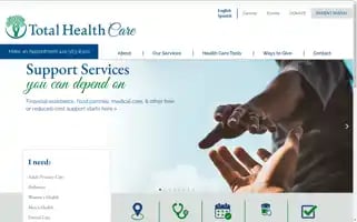 Totalhealthcare.org Screenshot 2024-07-03 22:26:31