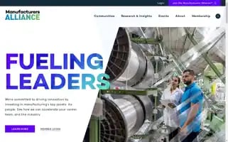 Manufacturersalliance.org Screenshot 2024-07-04 19:51:50