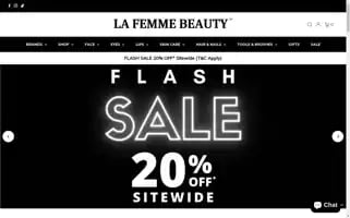 Lafemmebeauty.co.nz Screenshot 2024-05-05 10:43:36