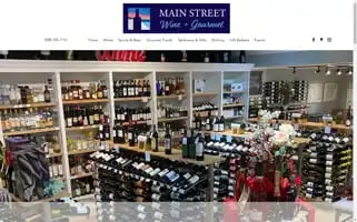 Mainstreetwineandgourmet.com Screenshot 2024-07-06 20:39:48