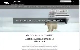 Arctictravelcentre.com Screenshot 2024-04-17 16:09:10