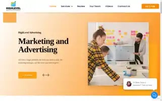 Highleveladvertising.com Screenshot 2024-05-26 10:41:35