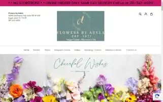 Flowersforsugarlandtx.com Screenshot 2024-05-15 22:31:50
