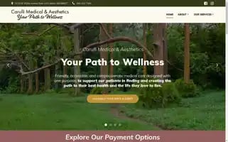 Carullimedicalaesthetics.com Screenshot 2024-05-18 08:46:10