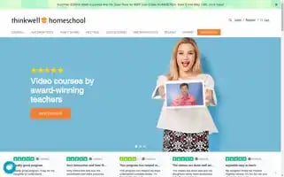 Thinkwellhomeschool.com Screenshot 2024-05-05 23:26:20