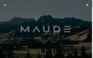 Maudewines.com Screenshot 2024-05-05 15:53:04