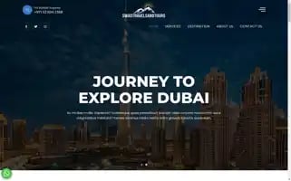 Swadtravelsandtours.com Screenshot 2024-04-23 06:48:24
