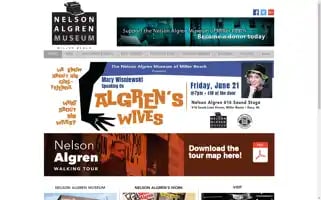 Nelsonalgrenmuseumofmillerbeach.com Screenshot 2024-07-02 12:19:32