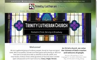 Trinitylutherangb.org Screenshot 2024-07-07 08:30:27