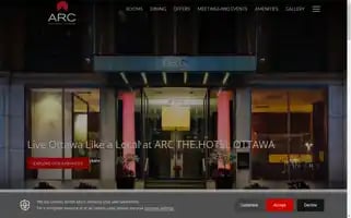 Arcthehotel.com Screenshot 2024-04-22 23:29:04