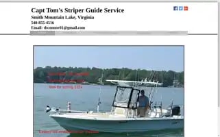 Capttomsstriperguideservice.com Screenshot 2024-04-17 14:41:25