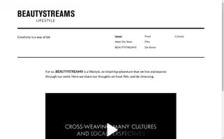 Beautystreamslifestyle.com Screenshot 2024-07-02 05:27:03