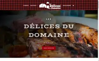 Lesdelicesdudomaine.ca Screenshot 2024-05-20 14:29:43