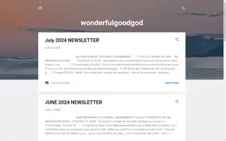 Wonderfulgoodgod.blogspot.com Screenshot 2024-07-08 09:59:11