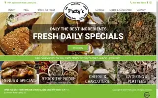 Pattysdeli.net Screenshot 2024-06-11 10:47:04