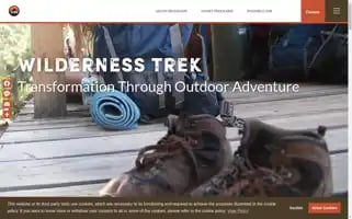 Wildernesstrek.org Screenshot 2024-07-03 23:12:16