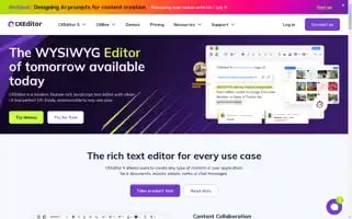 Ckeditor.com Screenshot 2024-07-06 14:21:02