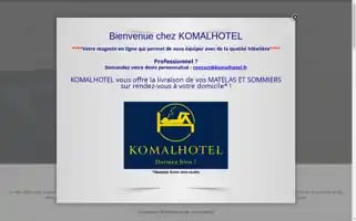 Komalhotel.fr Screenshot 2024-04-22 18:44:51