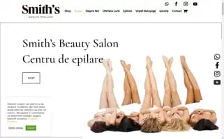 Smithsbeautysalon.ro Screenshot 2024-05-21 06:21:35