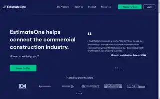 Estimateone.com Screenshot 2024-07-05 14:50:34