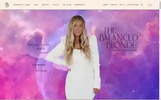 Thebalancedblonde.com Screenshot 2024-05-14 07:23:54