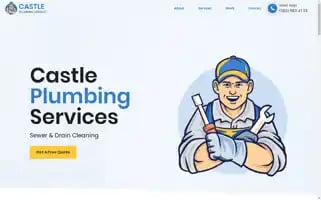 Castleplumbingservices.com Screenshot 2024-05-15 16:49:29