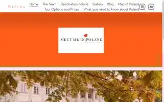 Meetmeinpolandtours.com Screenshot 2024-04-18 10:58:50