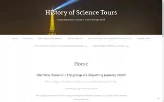 Historyofsciencetours.com Screenshot 2024-04-24 08:47:01