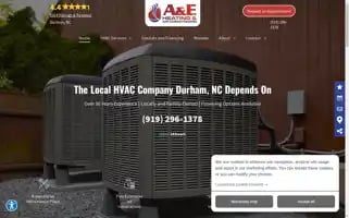 Aeheatingandair.com Screenshot 2024-05-15 10:25:44