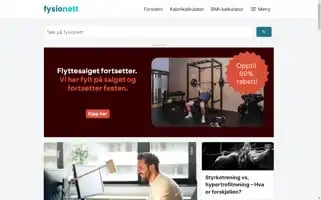Fysionett.no Screenshot 2024-06-12 01:55:15