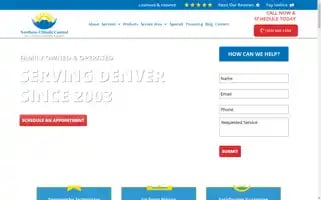 Northernclimatecontrol.com Screenshot 2024-05-16 10:02:35