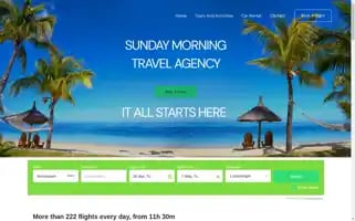 Sundaymorningtravelagency.com Screenshot 2024-04-23 05:59:23