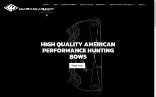 Gearheadarchery.com Screenshot 2024-06-12 11:45:41