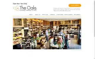 Theoaksgourmet.com Screenshot 2024-06-29 22:09:04