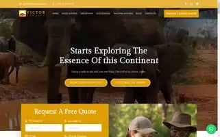 Victortoursandsafaris.com Screenshot 2024-04-24 09:35:07