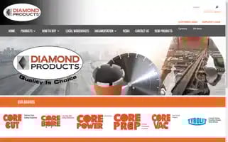 Diamondproducts.com Screenshot 2024-06-14 02:15:21