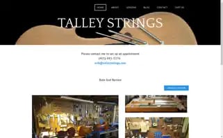 Talleystrings.com Screenshot 2024-06-13 09:01:37