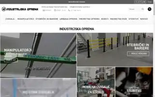 Industrijska-oprema.si Screenshot 2024-05-22 09:27:33