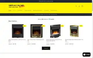Fireplacefactoryoutlet.com Screenshot 2024-05-15 22:10:16