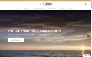 Luxlogiclighting.com Screenshot 2024-05-05 12:17:42