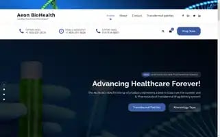 Aeonbiohealth.com Screenshot 2024-05-22 00:55:16