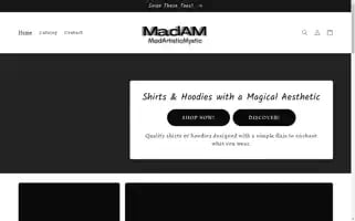 Madartisticmystic.com Screenshot 2024-04-27 08:56:34