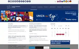 Uniza.sk Screenshot 2024-06-15 17:40:21