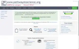 Pathwaystoscience.org Screenshot 2024-07-05 12:57:30