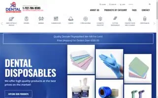 Dentaldisposableproducts.com Screenshot 2024-05-09 09:20:01