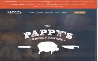 Pappyssmokehouse.com Screenshot 2024-07-03 03:25:31