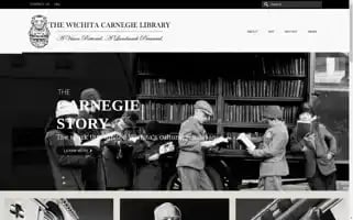Wichitacarnegie.com Screenshot 2024-07-06 05:45:17
