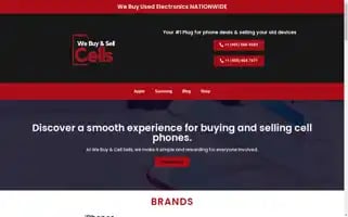 Webuyandsellcells.com Screenshot 2024-05-28 17:19:46
