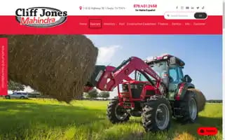 Cliffjonesmahindratractor.com Screenshot 2024-05-09 04:16:58